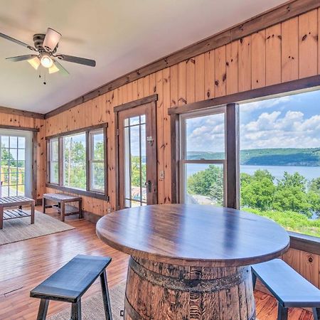 Watkins Glen Lakeview Cottage With Waterfall! Ngoại thất bức ảnh