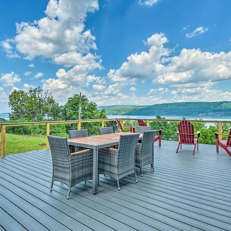 Watkins Glen Lakeview Cottage With Waterfall! Ngoại thất bức ảnh