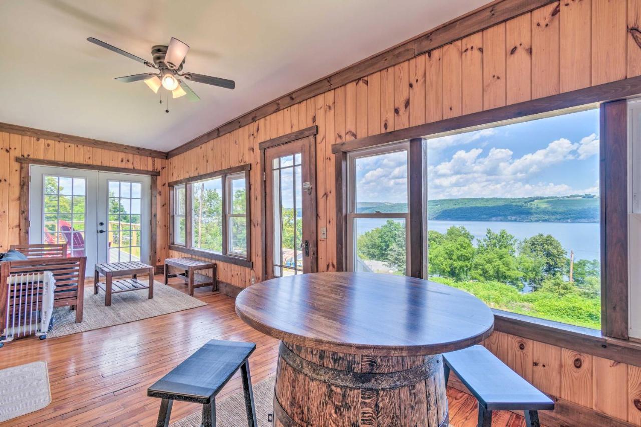 Watkins Glen Lakeview Cottage With Waterfall! Ngoại thất bức ảnh