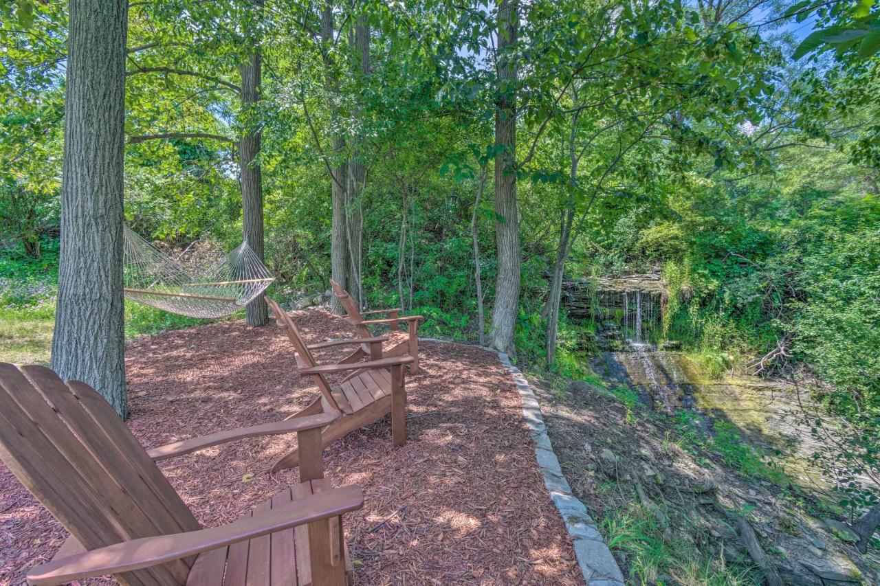 Watkins Glen Lakeview Cottage With Waterfall! Ngoại thất bức ảnh
