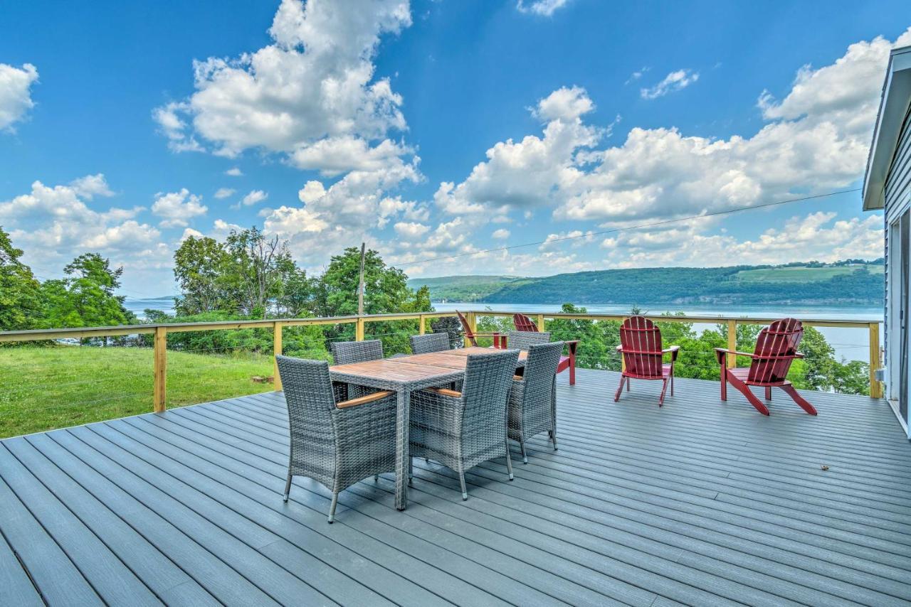 Watkins Glen Lakeview Cottage With Waterfall! Ngoại thất bức ảnh